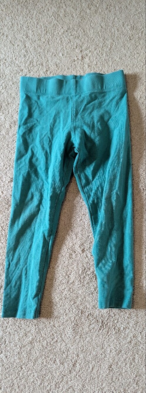 Mini Boden Teal Girl's Stretch Leggings